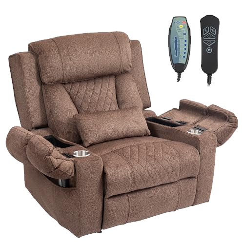 FUNECORP Big Man Power Lay Flat Lift Recliner Chair